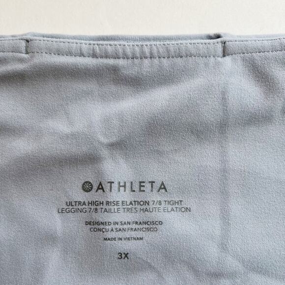 Athleta Ultra High Rise Elation 7/8 Tight 3X Plus - Picture 4 of 7